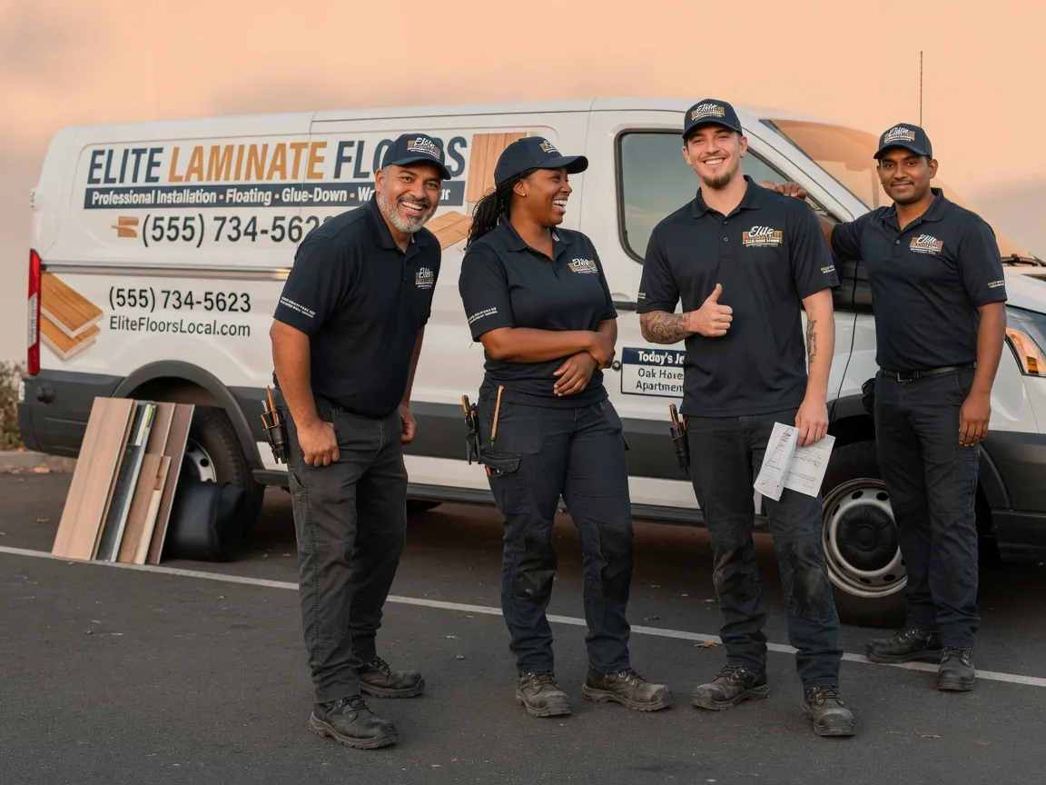 Laminate flooring installation company in Carter Lake, IA